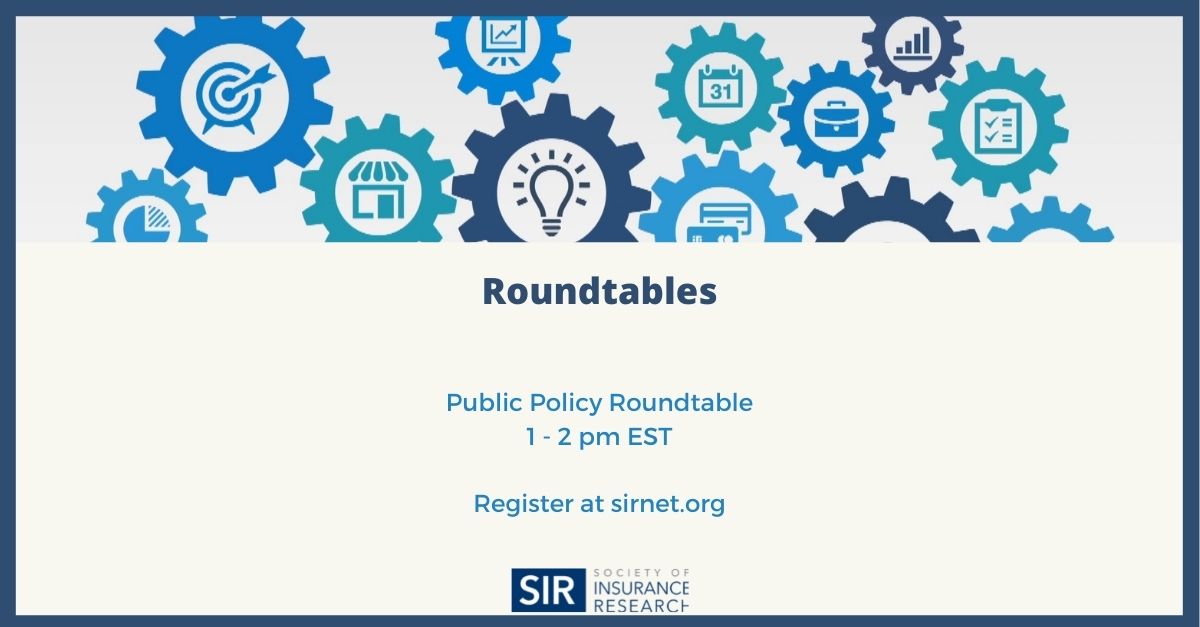 SIR Public Policy Roundtable